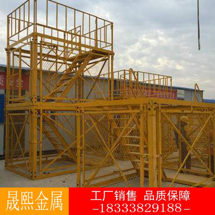 桥梁基坑安全梯笼 组合式安全梯笼 建筑施工梯笼 自由组合安全梯笼 晟熙