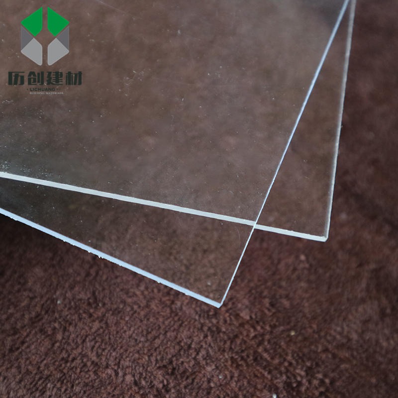 有机玻璃厂家 广州历创 厂家直销 透明5mm耐力实心板 耐低温 共挤工艺 质保十年