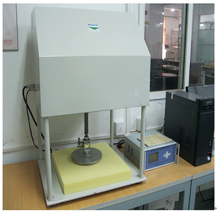 孝义海绵泡沫聚合材料压陷硬度测定仪  HMYX-2000北广精仪  海绵压陷硬度测试仪图片