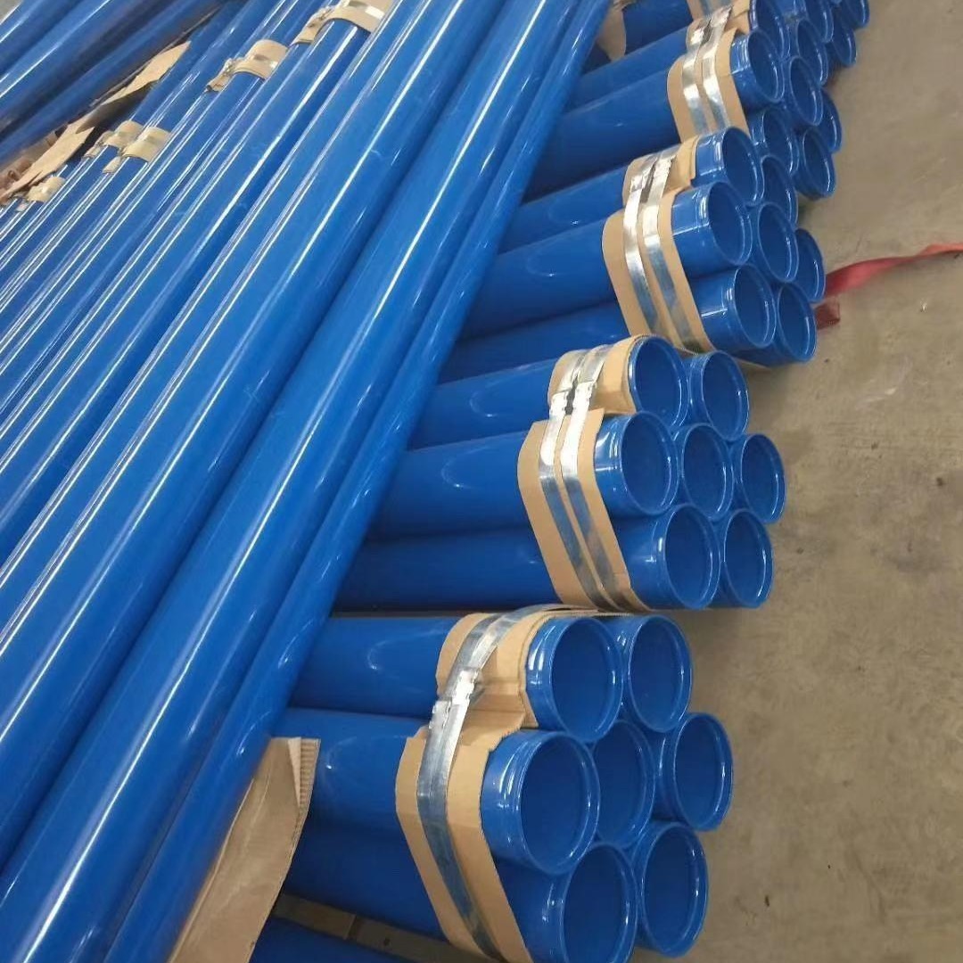 滚塑工艺涂塑钢管 108×4涂塑复合钢管 涂塑钢管厂家