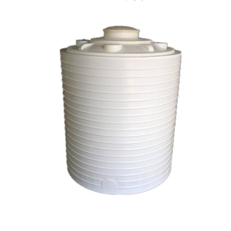 10吨酸碱化工塑料储罐pe水箱 10立方塑料雨水收集桶 盐酸储罐 污水处理罐 10000L白色牛筋大桶