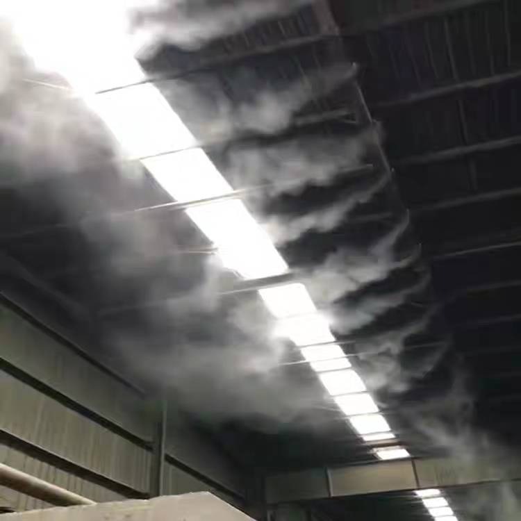 工程围墙围挡喷淋 高压喷雾设备 围挡喷雾设备  景观造雾系统 雾森系统 人造雾