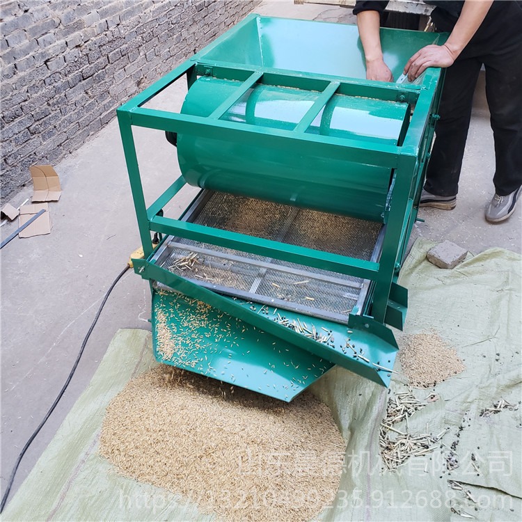 晨德 小麦除杂机 震动双层玉米花生去石除尘筛选机 吹风式小型油葵菜籽电动清选机厂家