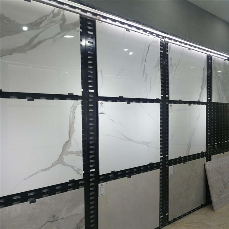 木地板展示柜  瓷砖展示架   迅鹰冲孔板卡件   重庆市挂瓷砖展示板