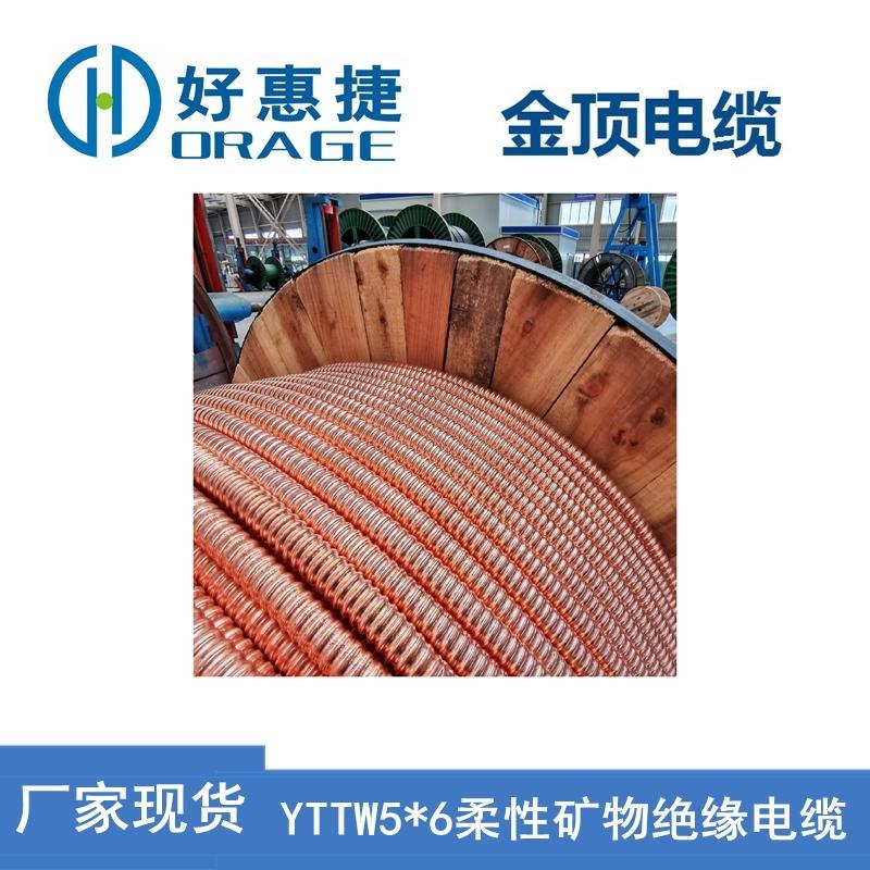 金顶电缆 YTTW56柔性防火电缆 四川电线电缆厂家直销电线电缆图片