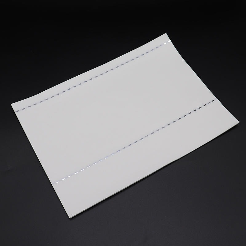 A4规格105克安全线防伪纸张现货票券证书打印纸张开窗安全线纸张