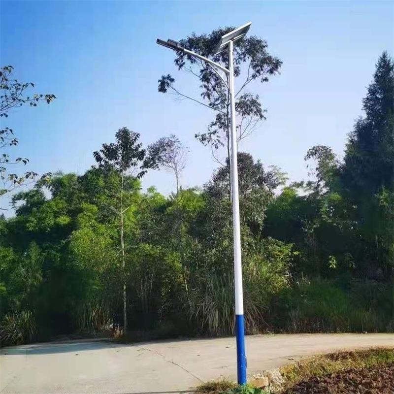 鑫永虹照明农村太阳能LED路灯6m50W一体化户外工程照明道路灯图片