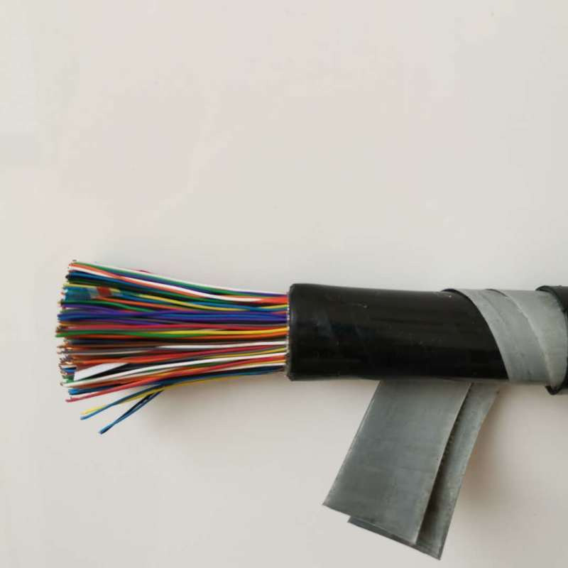 HYA大对数通信电缆 华锐 HYA 10*2*0.6铜丝编织屏蔽通信电缆 天津电缆厂供应