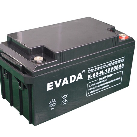 爱维达蓄电池E-65-N 爱维达蓄电池12V65AH 直流屏免维护电池 通讯 照明应急专用图片