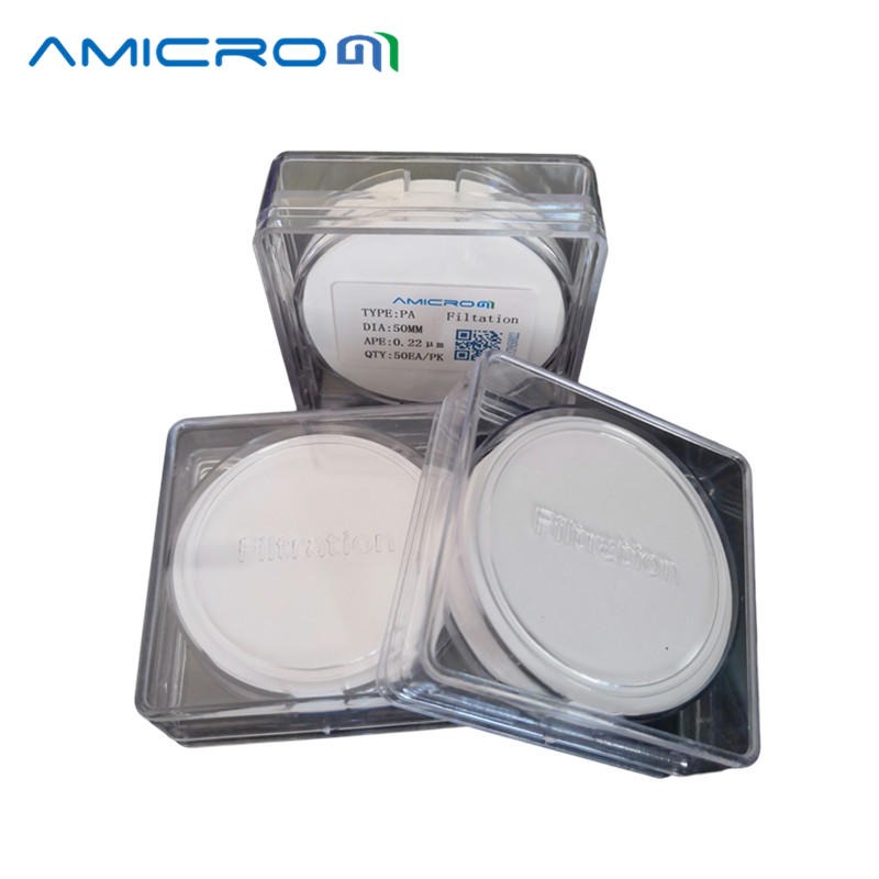 Amicrom 47mm聚丙烯微孔滤膜 PP滤膜0.30um  1 2 3 5 20 30um 25张/盒实验室微孔滤膜