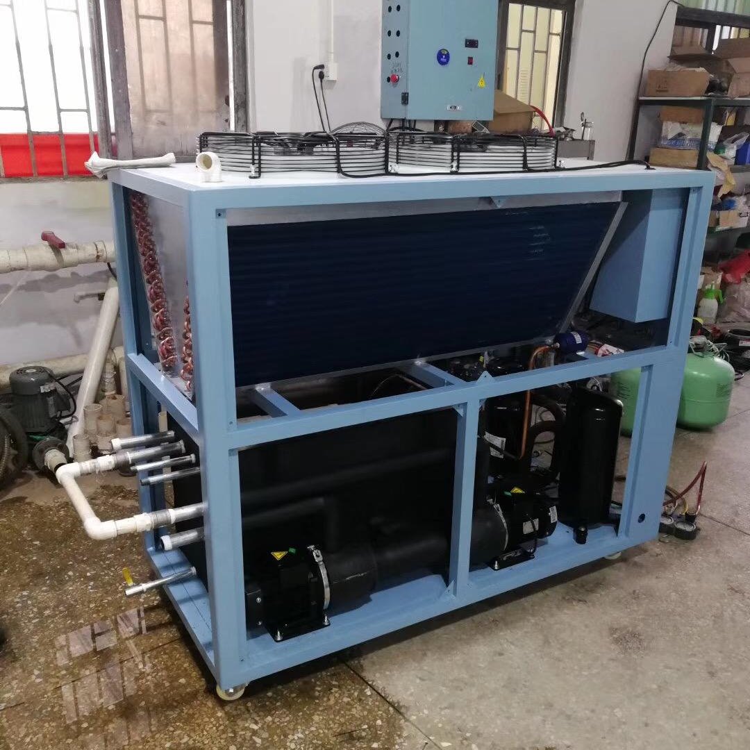 生产厂家供应10HP冷水机 磨具降温冷水机 15HP冰水机 注塑水冷式冷水机图片