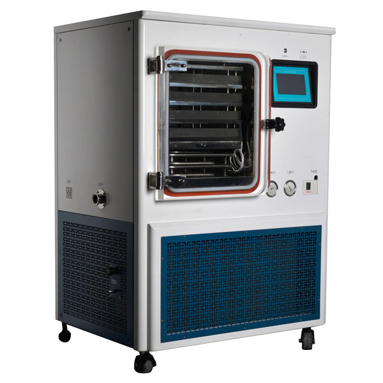 0.4平方生物制品真空冷冻干燥机LGJ-30F 中型硅油加热冷冻干燥机 信陵仪器
