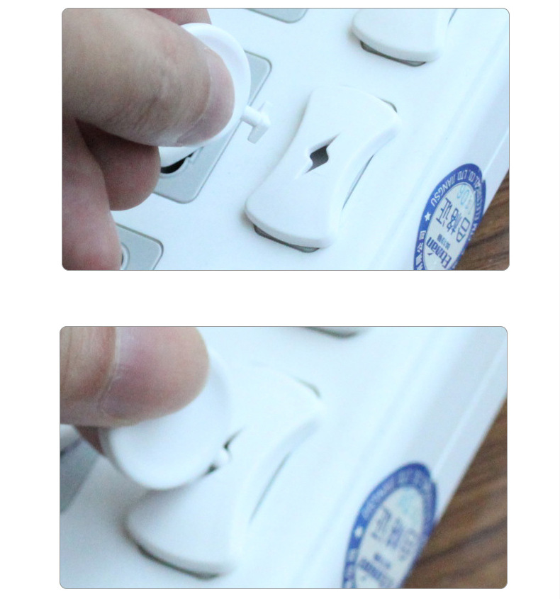 sharecare儿童防触电插座保护盖安全塞宝宝防电源保护套婴儿插孔示例图17