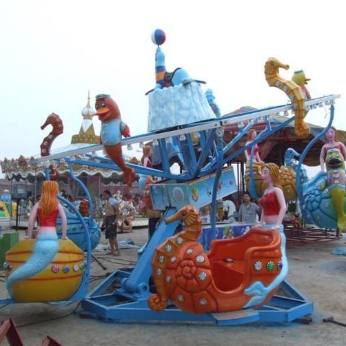 海洋漫步大型旋转升降儿童游乐设备室外儿童乐园万之利厂家