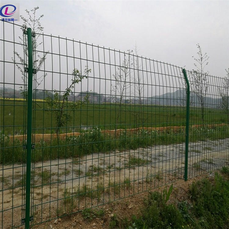 农园养殖围栏 厂区基地隔离围栏 包塑双边护栏网 德兰极速发货图片
