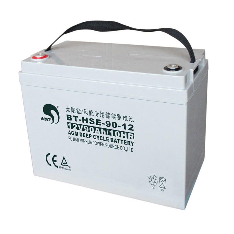 直供 福建赛特电池 BT-HSE-90-12 太阳能/风能专用 AGM 储能铅酸蓄电池 报价参数