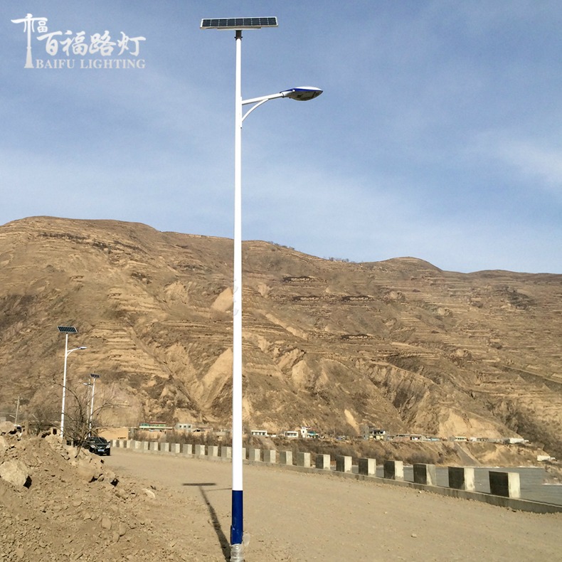 农村led路灯批发 6米户外照明批发 广东太阳能路灯厂家