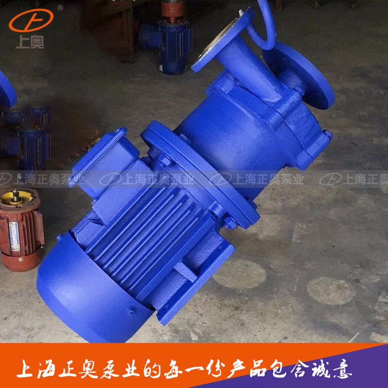 上海磁力泵 正奥磁力泵50CQ-25P型304不锈钢泵 普通防腐蚀泵图片