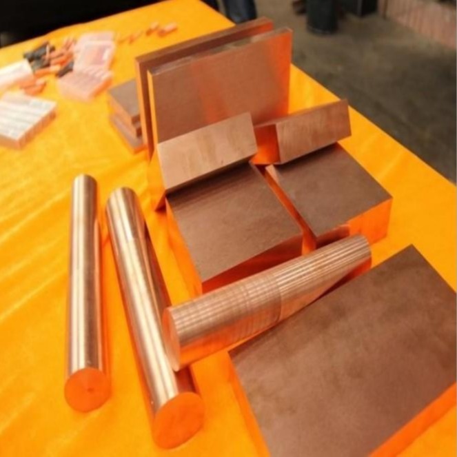 抗高温凸焊钨铜板W85 进口W85钨铜薄板 W85电焊机用钨铜板图片
