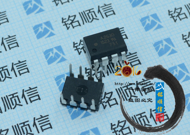 实物拍摄光耦 HCPL-2630 A2630 SOP/DIP出售原装光电耦合器 极化继电器 模块 IGBT图片