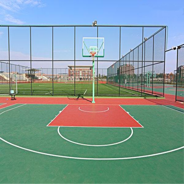 厂家生产门球场围网篮球场围网网面平整结实耐用售后安装指导示例图5