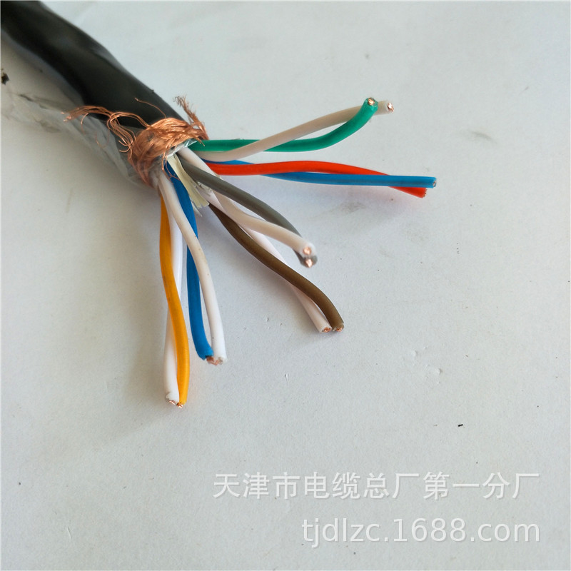 DYVRP 2×1.0仪表连接电缆 铜网屏蔽国标电缆示例图8