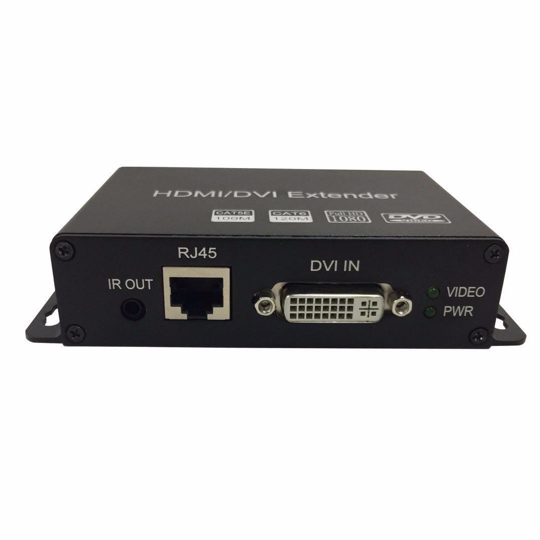 华创视通HC502 DVI网线延长器,DVI延长器支持1080P无压缩传输120米；HDMI延长器厂家，北京华创视通