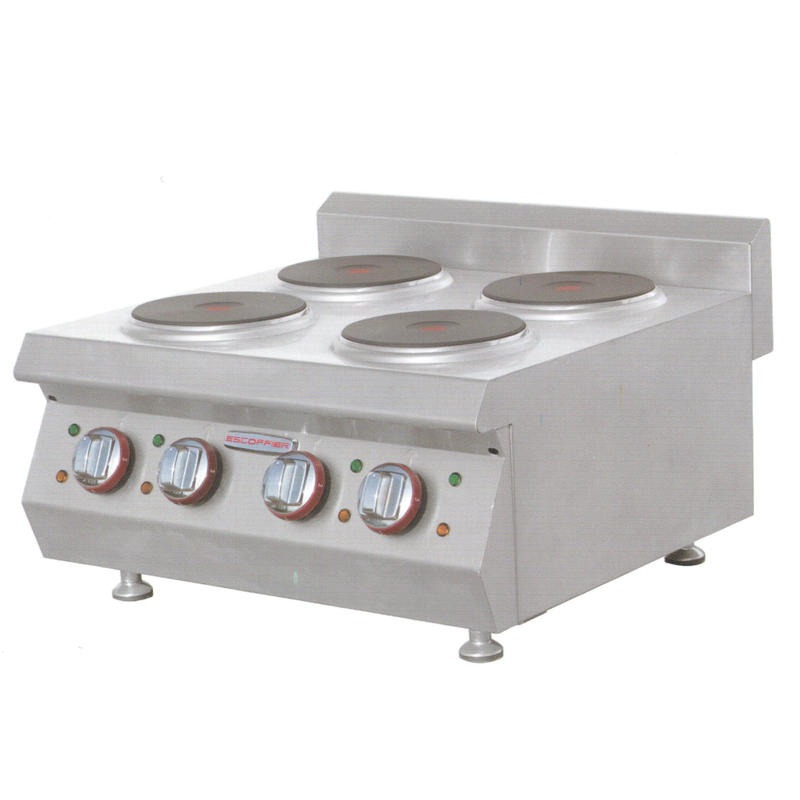 电煮食炉 商用西厨设备 台式煮食炉 600系列 四眼 E-DS-600 厨房工程 上海西餐厅设备图片