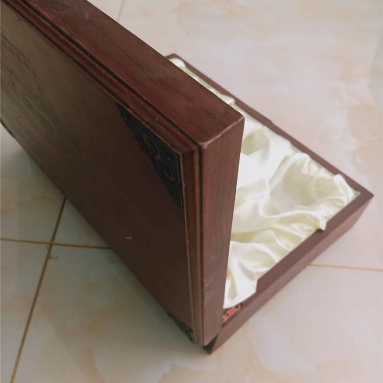 酒盒定做 奢侈品洋酒木盒 喷钢琴油漆高端双支木制酒盒图片