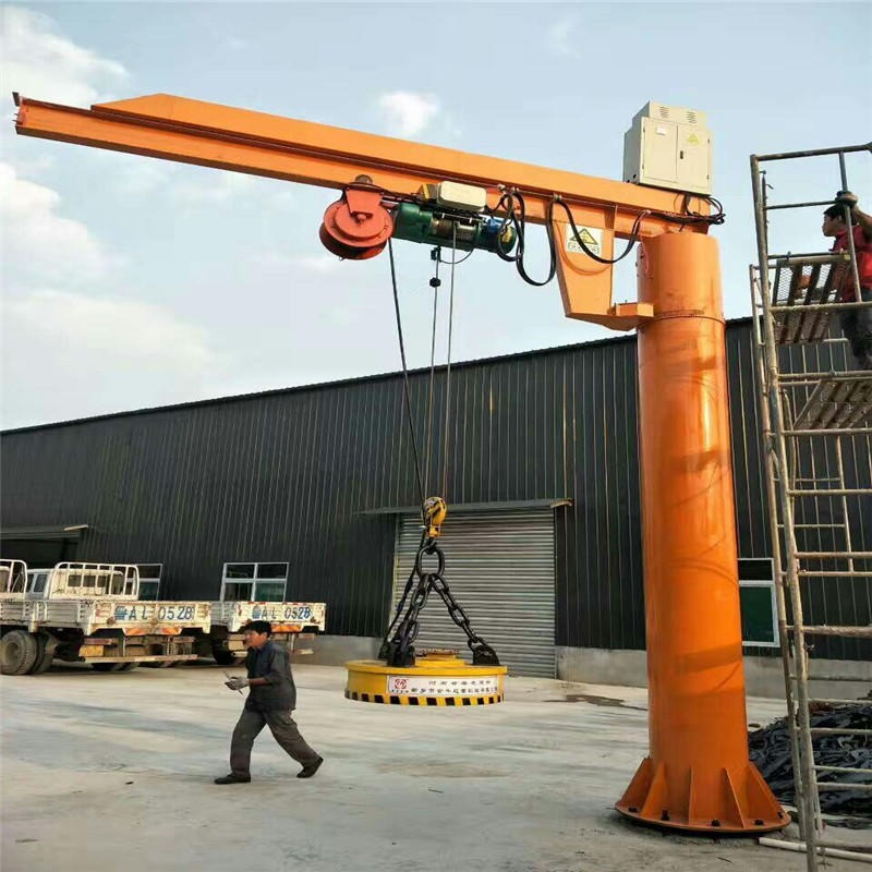 5吨固定式小吊机  5吨悬臂起重机 德诺 欢迎选购悬臂吊 现货直销悬臂吊图片