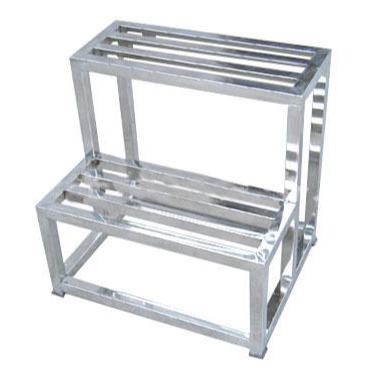 万顺飞龙 厂家定制 304不锈钢步步高 药企专用 不锈钢小台阶凳