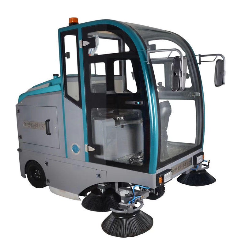 上海度假村道路保洁清扫车 公园小区街道保洁扫地车租售 驾驶式扫地机凯叻KL2100