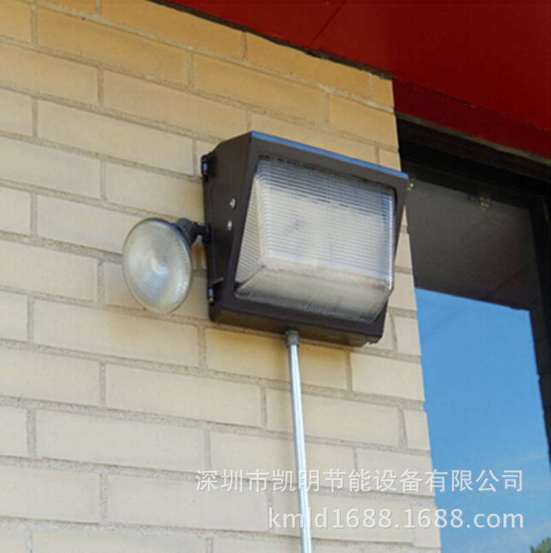 大厦外墙亮化壁灯100W|带应急功能墙壁灯80W 60W 50W示例图1