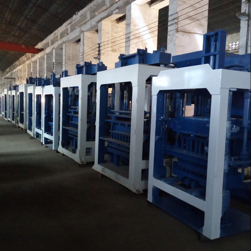 锐鼎厂家生产QT5-20砌块砖机设备 水泥砌块砖机设备 水泥砖机生产线