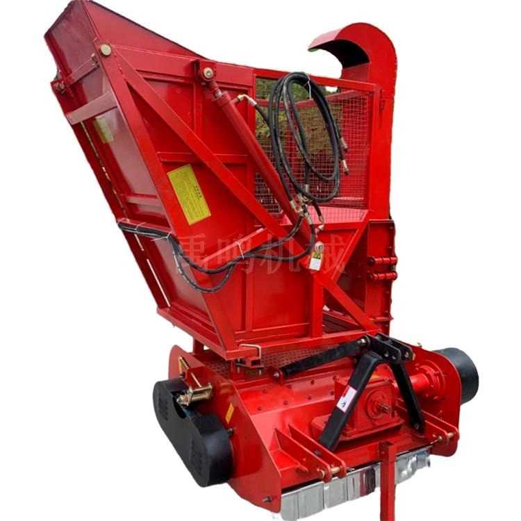 禹鸣机械玉米秸秆粉碎机 全自动秸秆回收机牧草回收机 切碎秸秆回收机青储机图片