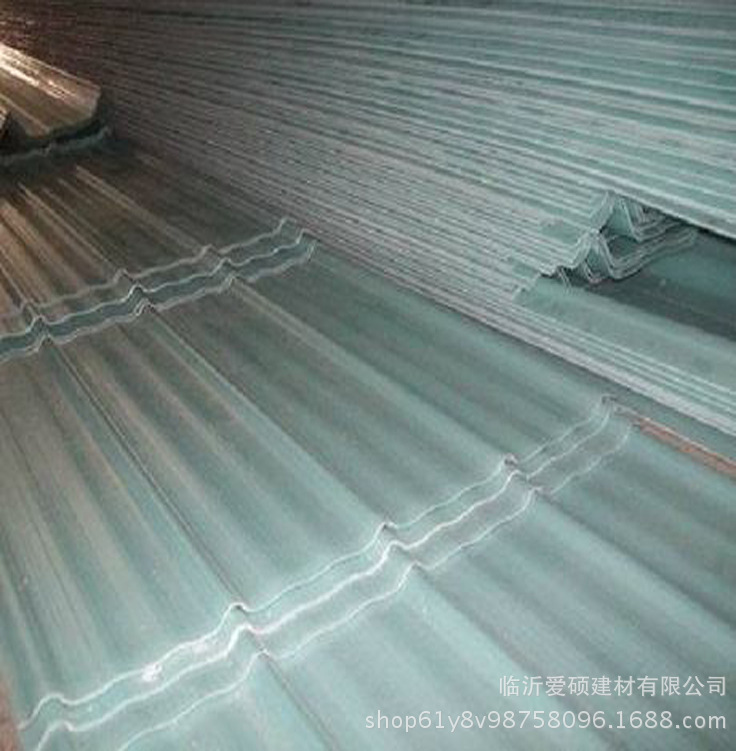 威海FRP采光板 玻璃钢防腐阻燃瓦 屋面采光透明瓦每平米价格示例图4