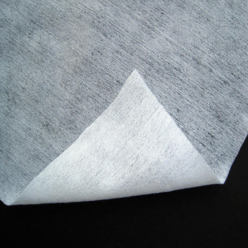 白色40g直纹水刺无纺布厂家 拓源湿巾用水刺布图片