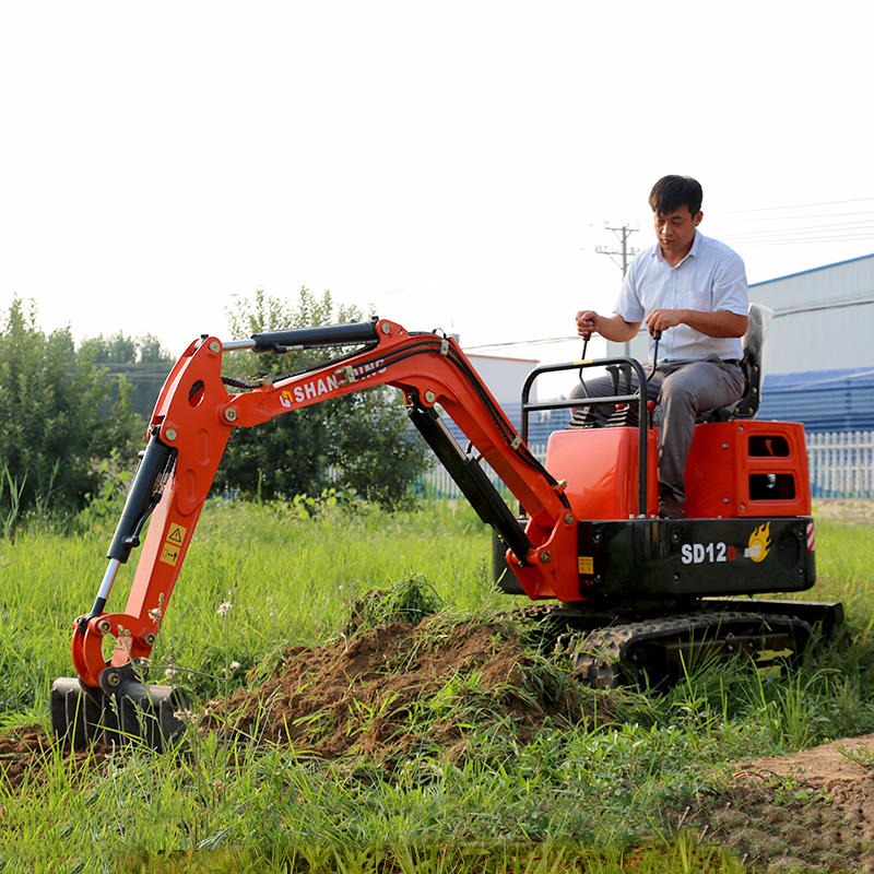 果园用的1吨小型挖掘机   农用小挖机