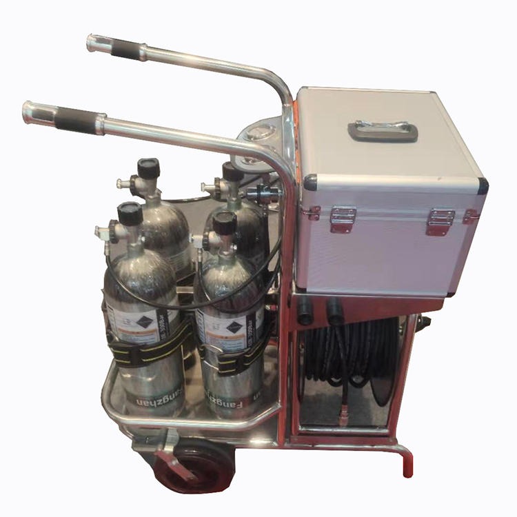 达普 DP-1 车载式移动供气源 推车式呼吸器移动供气源 立式消防呼吸器供气源图片