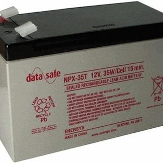 DataSafe蓄电池12V7AH 艾诺斯蓄电池NP-S127 安防 电梯 eps ups电源 直流屏电瓶