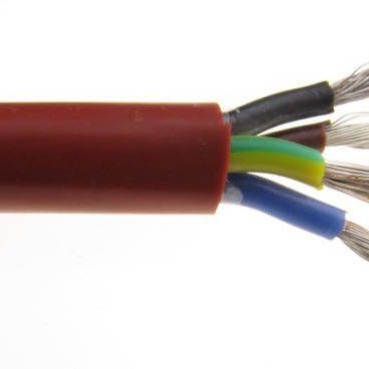 硅橡胶电缆YGCF-2*10  铁氟龙绝缘 硅橡胶护套 耐高温耐低温电缆