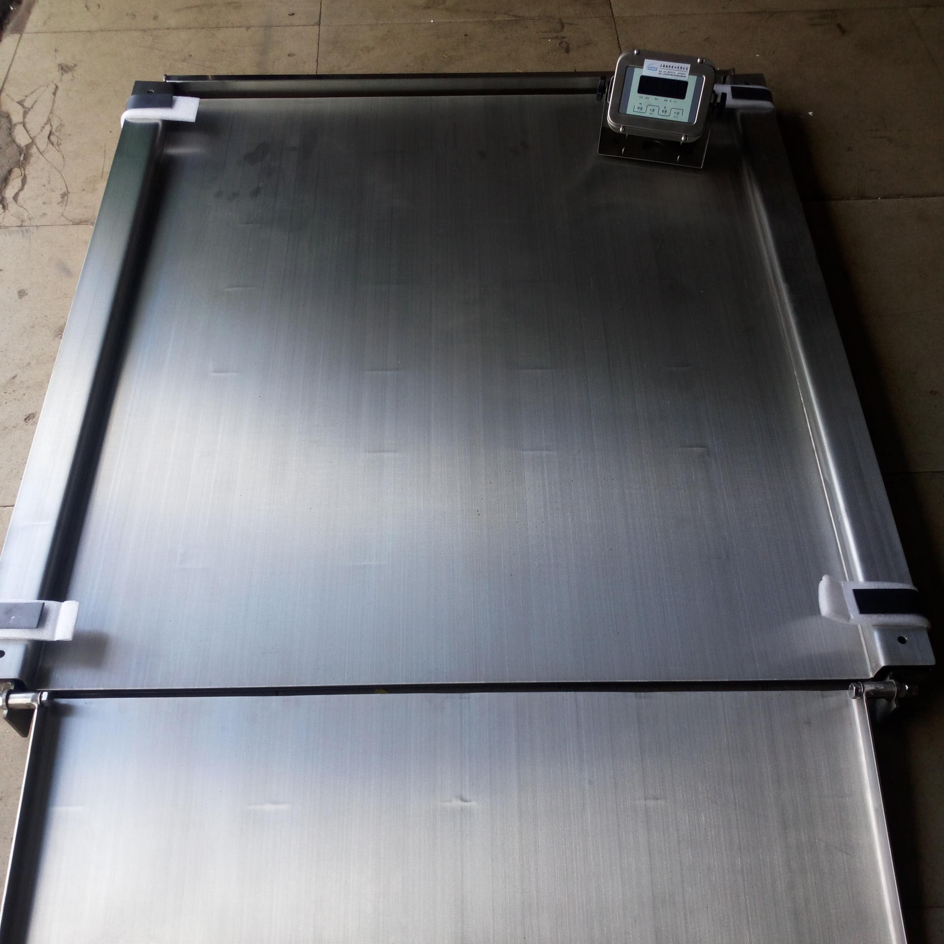 3吨 全不锈钢地磅 越衡生产SCS-YHB化工车间用不锈钢电子地磅3000KG