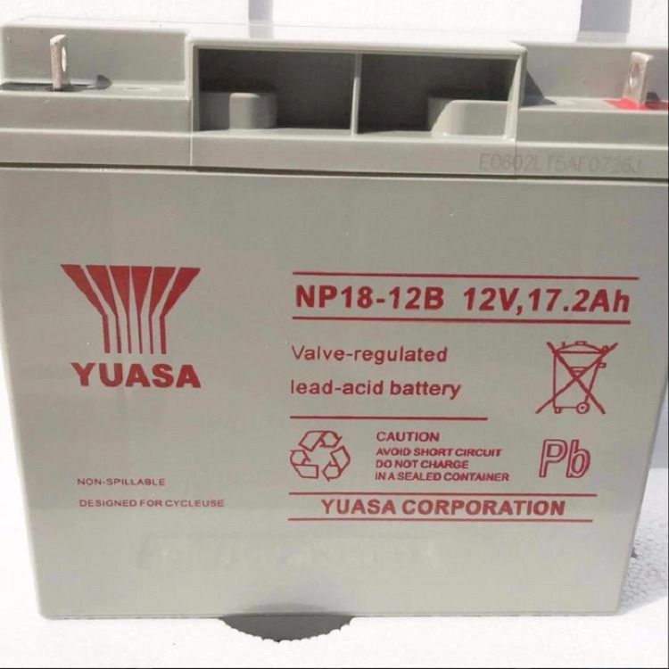 YUASA蓄电池NP18-12B汤浅蓄电池12V17AH消防主机配套电池