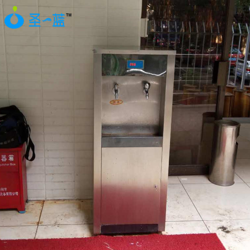 温热节能饮水机 柜式节能饮水设备生产厂家 温柜式数码一开一温开节能直饮水机定制图片