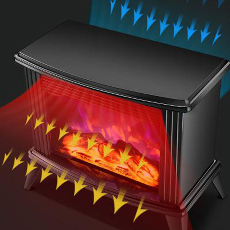 炉式暖风机  取暖炉子   3D火焰仿真  海维机械