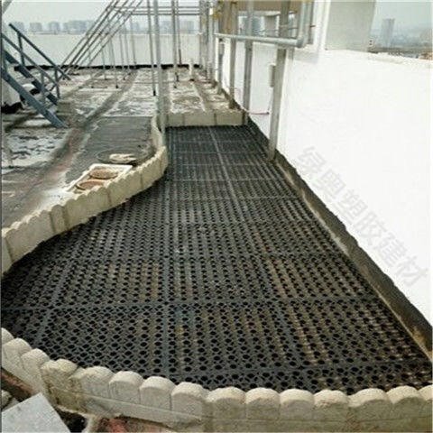 惠州生产厂家批发塑料排水板车库地下室蓄排水板 HDPE滤水层排水板图片
