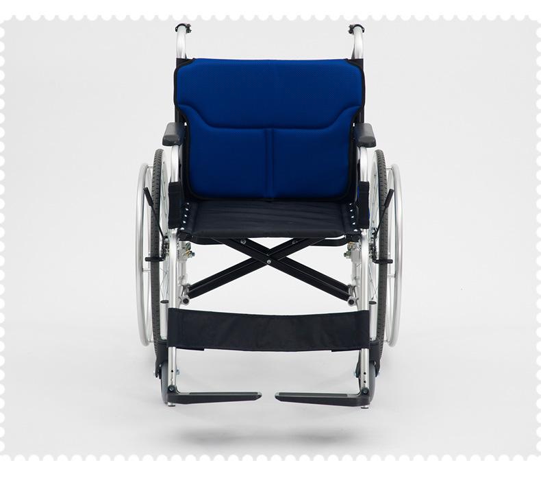 日本MIKI 三贵轮椅车 LS-2 折叠轻便 家用老人残疾人手推代步车示例图15