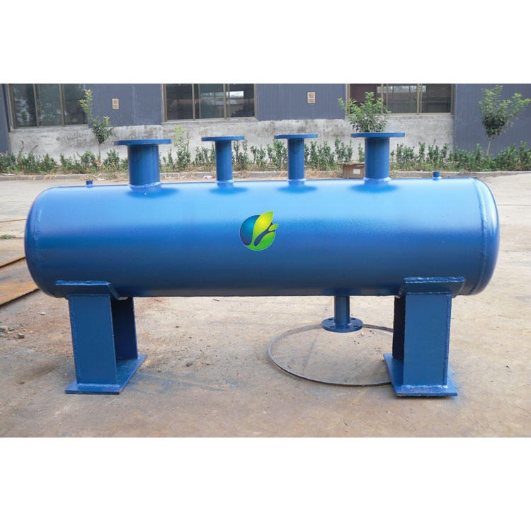 衡水地暖分水器 DN300不锈钢分水器 不锈钢分配器 不锈钢集水器图片