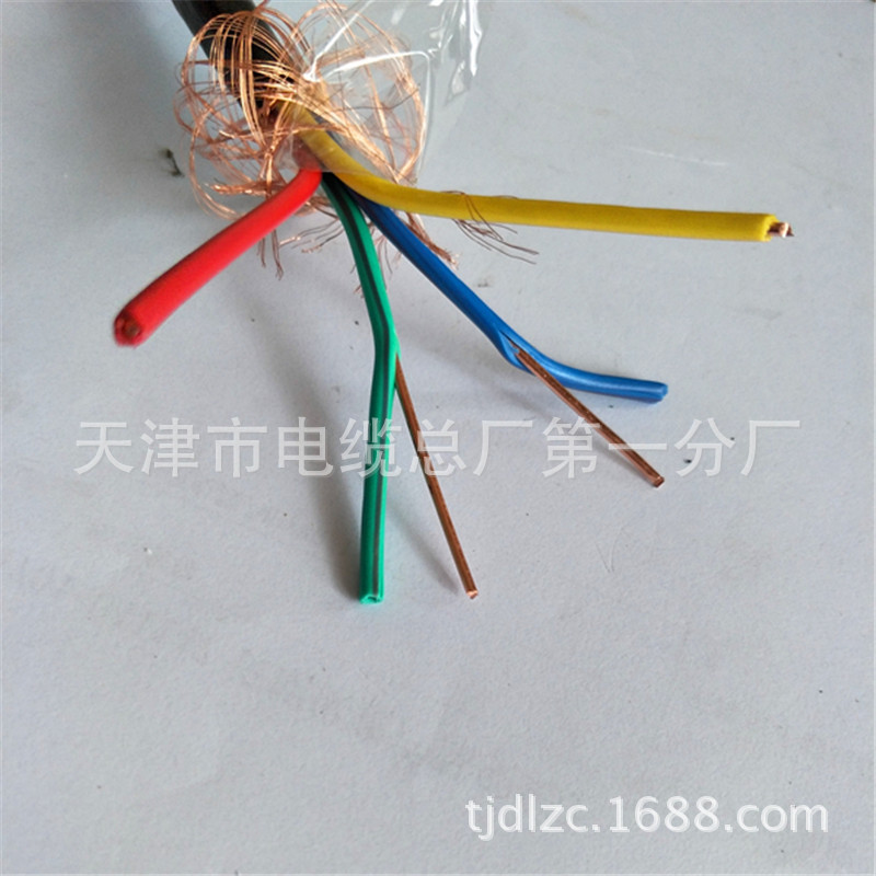 NH KVVP2-22 4*2.5耐火控制电缆 铜箔屏蔽 钢带铠装铜芯电缆地埋示例图12