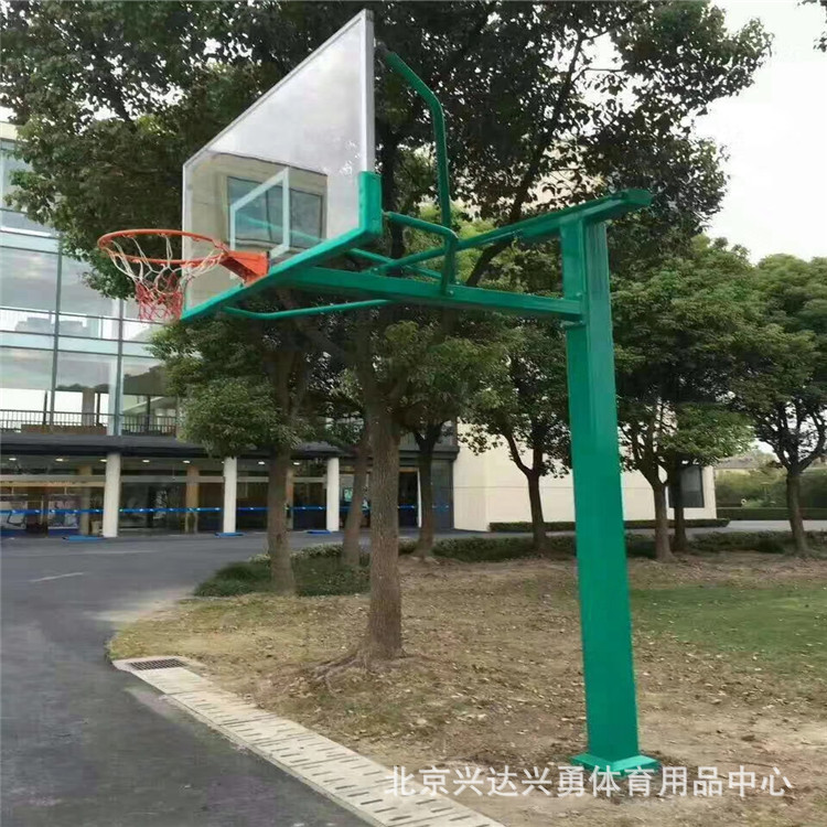 北京篮球架厂价直销 成人儿童升降式篮球架 钢化玻璃篮球架批发示例图5
